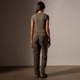 Short Sleeve Cropped Tee in Army Green | James Perse Los Angeles