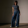 Short Sleeve Cropped Tee in Asphalt | James Perse Los Angeles