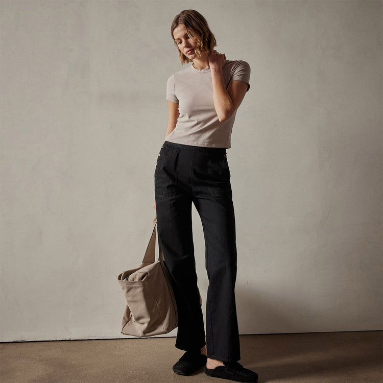 Pacifica Jean in Black | James Perse Los Angeles