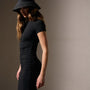 Ruched T Shirt Dress in Black | James Perse Los Angeles