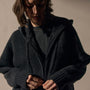 Beach Zip Sweater in Coal | James Perse Los Angeles / Womens
