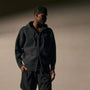 Oversized Zip Hooded Sweater in Coal | James Perse Los Angeles / Mens