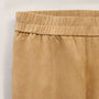 Suede Wide Leg Pant in Sand | James Perse Los Angeles