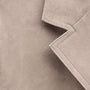 Suede Blazer in Grout | James Perse Los Angeles