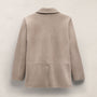 Suede Blazer in Grout | James Perse Los Angeles