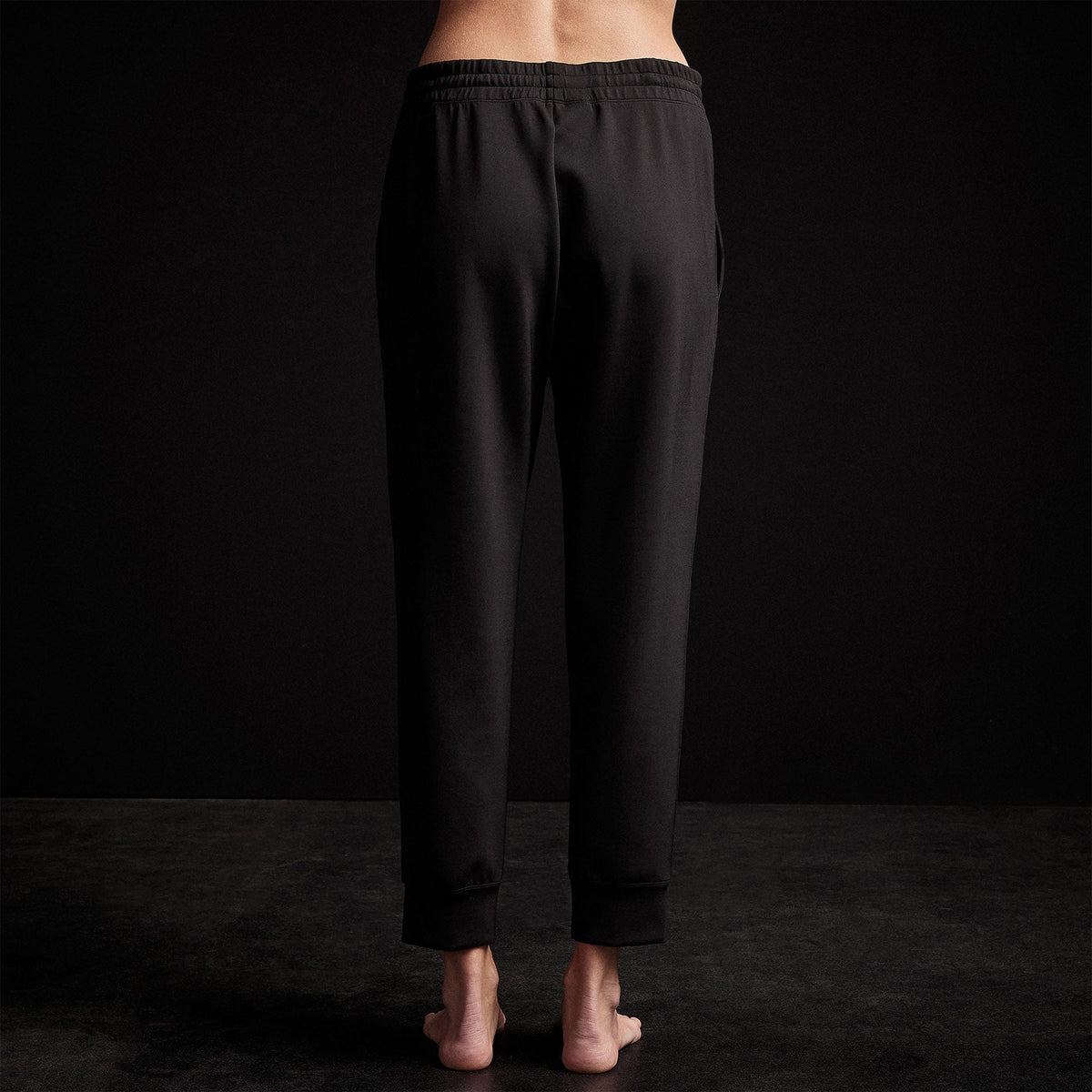 Double Knit Sweatpant in Black | James Perse Los Angeles