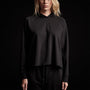 Double Knit Hoodie in Black | James Perse Los Angeles