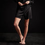 Double Knit Sweat Short in Black | James Perse Los Angeles