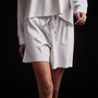 Double Knit Sweat Short in White | James Perse Los Angeles