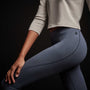 Spiral Seam Yoga Pant - Adriatic | James Perse Los Angeles
