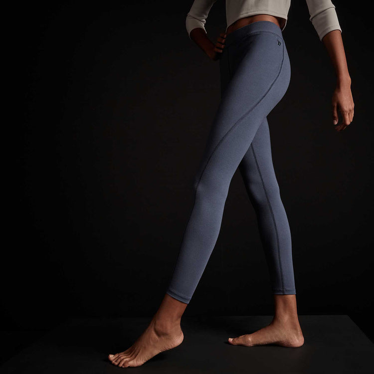 Spiral Seam Yoga Pant - Adriatic | James Perse Los Angeles
