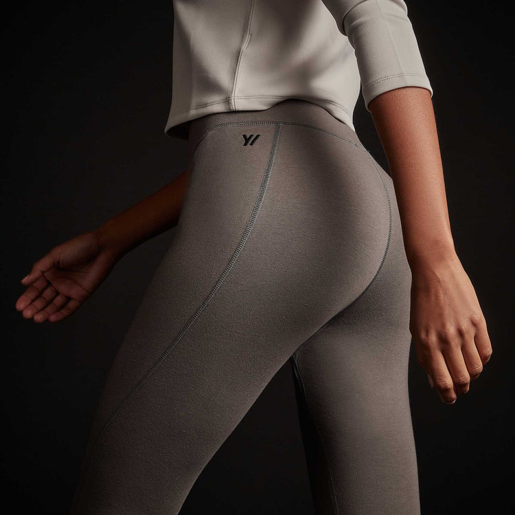 Y/OSEMITE Spiral Seam Yoga Pant - Burro | James Perse Los Angeles