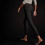 Spiral Seam Yoga Pant - True Black | James Perse Los Angeles