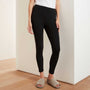 Seamed Lounge Legging in Black | James Perse Los Angeles