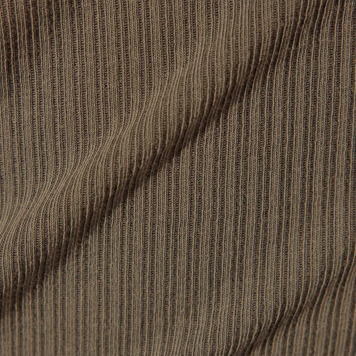 Ribbed High Neck Cami in Palm Pigment | James Perse Los Angeles