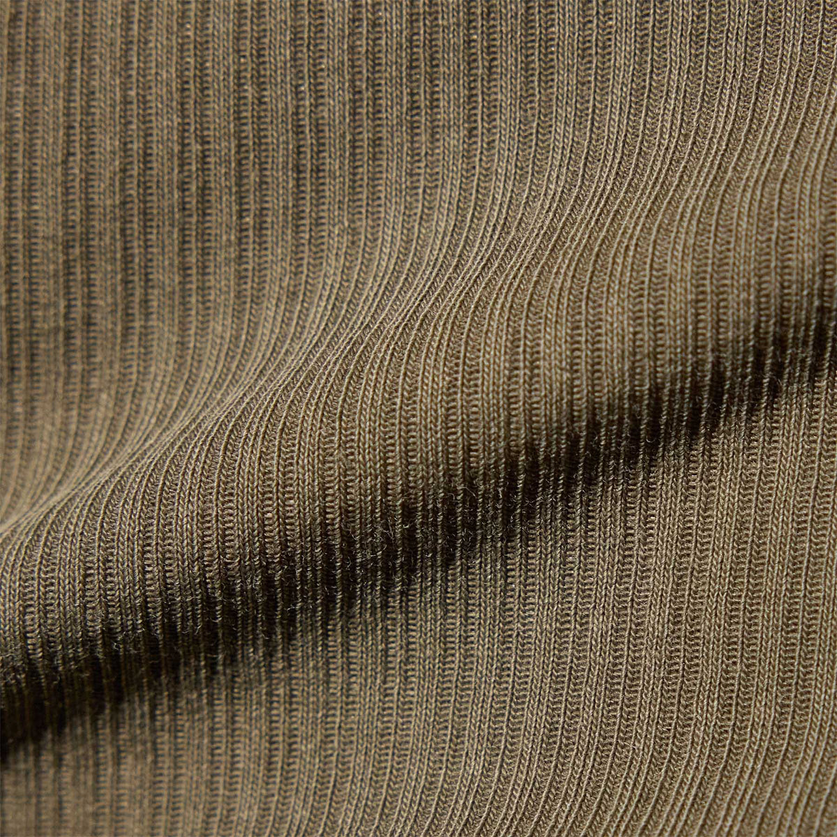 Ribbed High Neck Cami in Trooper Pigment | James Perse Los Angeles