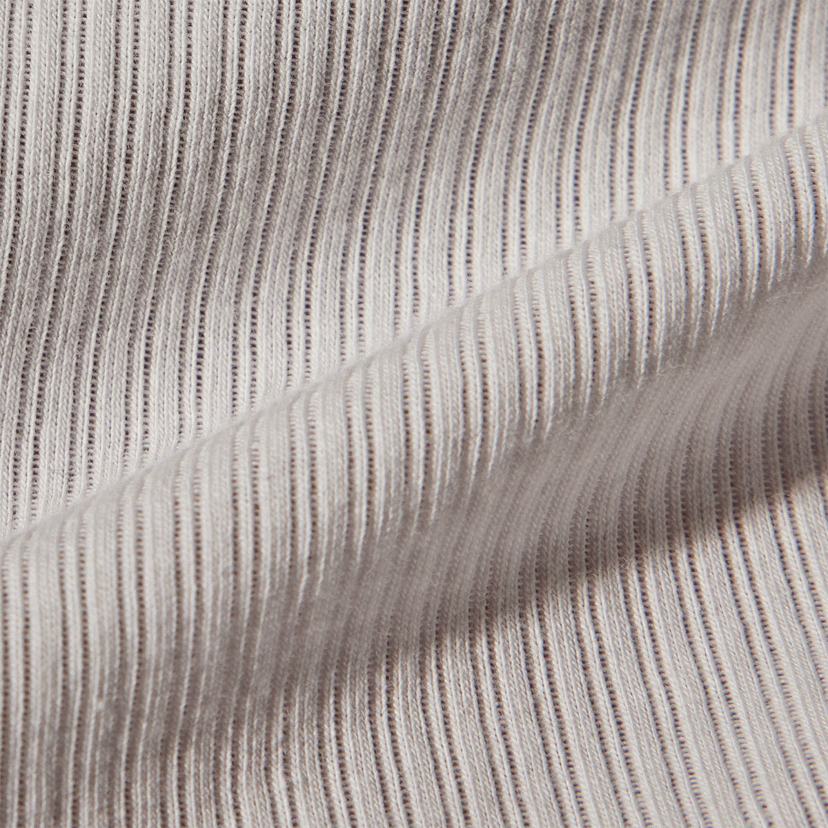 Ribbed High Neck Cami in White | James Perse Los Angeles