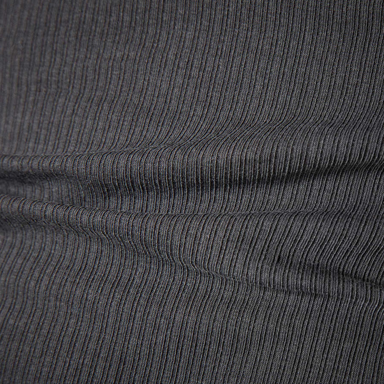 Ribbed Daily Tank - Carbon Pigment | James Perse Los Angeles