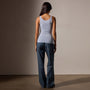 Ribbed Daily Tank in Ocean Mist | James Perse Los Angeles