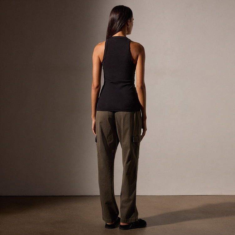 Sunset Tank in Black | James Perse Los Angeles