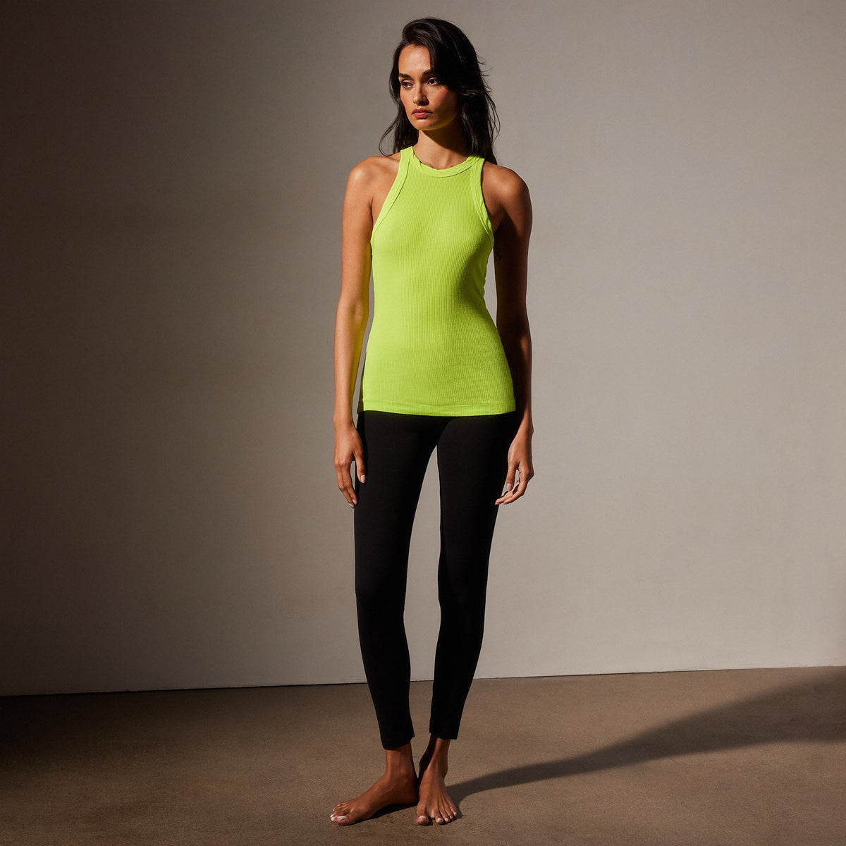 Sunset Tank in Bright Neon | James Perse Los Angeles