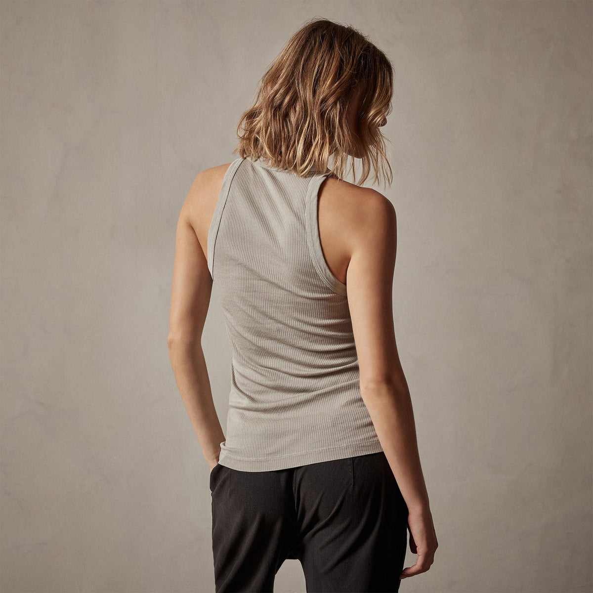 Sunset Tank in Dapple Pigment | James Perse Los Angeles