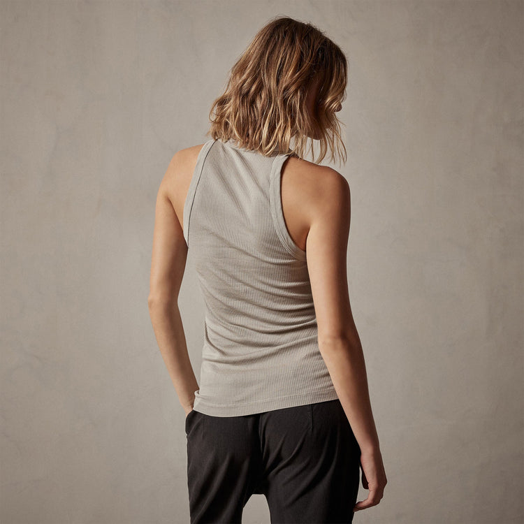 Sunset Tank in Dapple Pigment | James Perse Los Angeles