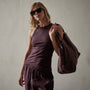 Sunset Tank in Eggplant | James Perse Los Angeles