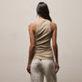 Sunset Tank in Light Khaki Pigment | James Perse Los Angeles
