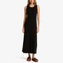 Ribbed Tank Dress - Black | James Perse Los Angeles
