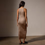 Skinny Rib Tank Dress in Cargo Pigment | James Perse Los Angeles
