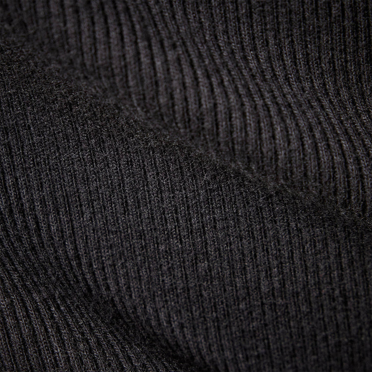 U Neck Short Sleeve  Tee in Black | James Perse Los Angeles