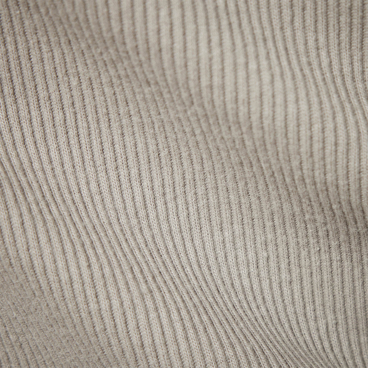 Wide Binding Long Sleeve Rib Dress in Mineral | James Perse Los Angeles
