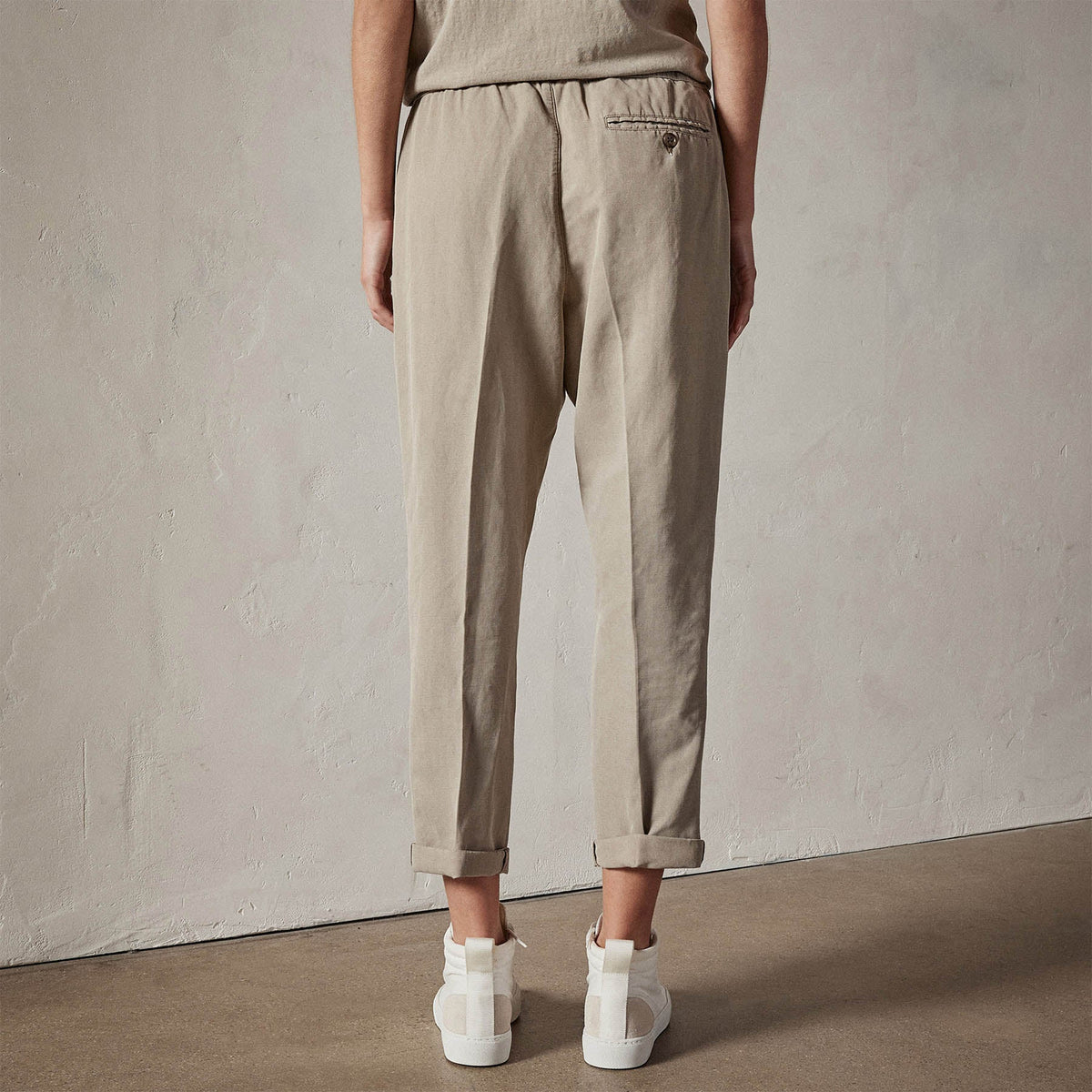 herringbone relaxed fit chino string pigment wnlh1975 | James Perse Los Angeles 