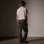 Cotton Linen Silk Jersey Tee in Light Mist | James Perse Los Angeles