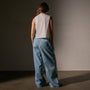 Cotton Linen Silk Shell Top in Light Mist | James Perse Los Angeles