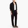 Nylon Merino Track Jacket In Black | James Perse Los Angeles