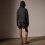 Organic Cotton Funnel Neck in Magma | James Perse Los Angeles