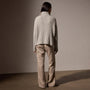 Organic Cotton Funnel Neck in Salt | James Perse Los Angeles