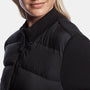 Y/OSEMITE Mixed Media Puffer Jacket In Black | James Perse Los Angeles