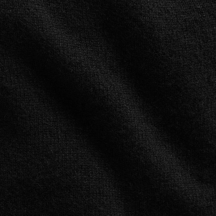 Open Knit Cashmere Vest in Black | James Perse Los Angeles FLAT