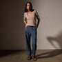Soft Featherweight Cashmere Deep V Sweater in Coyote | James Perse Los Angeles