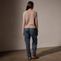 Soft Featherweight Cashmere Crew Neck Sweater in Coyote | James Perse Los Angeles