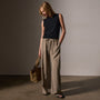 Soft Featherweight Cashmere Vest in Black | James Perse Los Angeles