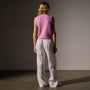 Open Knit Cashmere Vest in Blossom | James Perse Los Angeles