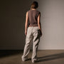 Open Knit Cashmere Vest in Brown Stone | James Perse Los Angeles