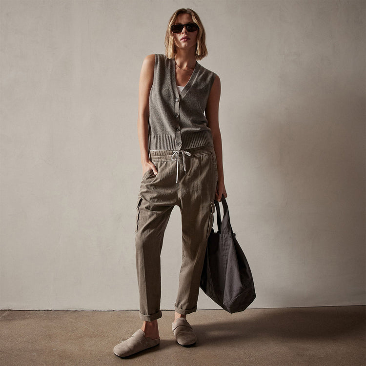 Zuma Cargo Pant in Ammo Pigment | James Perse Los Angeles