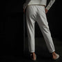 Piped Pintuck Track Pant in Everest White | James Perse Los Angeles