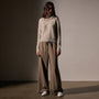 Bi Stretch Wool Wide Leg  in Cargo | James Perse Los Angeles