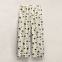 Printed Washed Silk Wide Cuff Pant in Allover Palm Print | James Perse Los Angeles